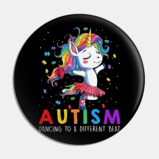 Unicorn autism mom dancing to a different beat Pin