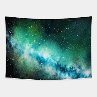 Colorful Universe Nebula Galaxy And Stars Tapestry