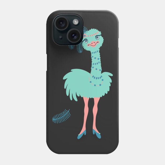 Ostrich Chick Phone Case by swatianzone