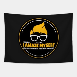 Amaze Myself Tapestry