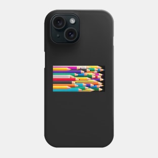 Colo(u)red Pencils Phone Case