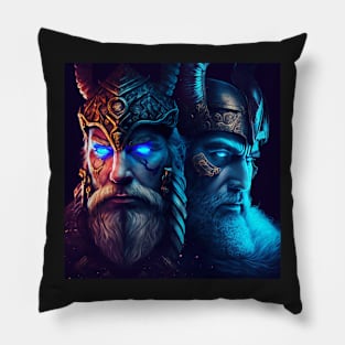 Valheim Viking Brothers Pillow