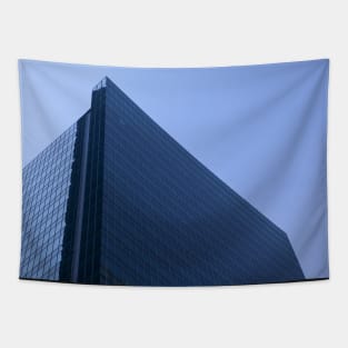 Modern Office Glass Building Tapestry