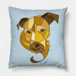 Cubistic dogs Pillow