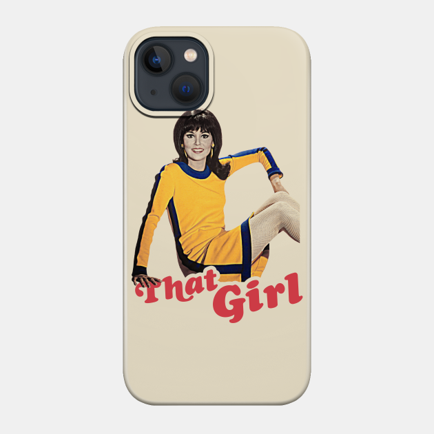 That Girl // Marlo Thomas Retro FanArt Tribute - That Girl - Phone Case