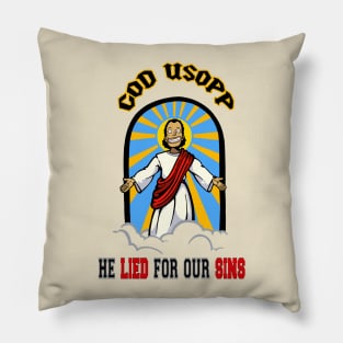 Worship God Usopp Pillow