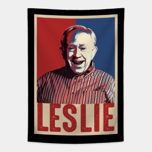 Leslie Jordan Pop Art Style Tapestry