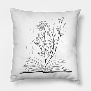 Blooming Pages Pillow