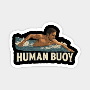 Human Buoy Swimmer Magnet