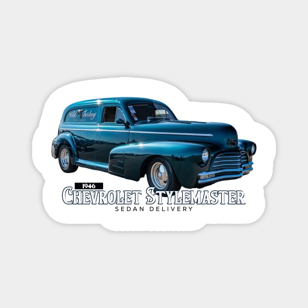 1946 Chevrolet Stylemaster Sedan Delivery Magnet by Gestalt Imagery