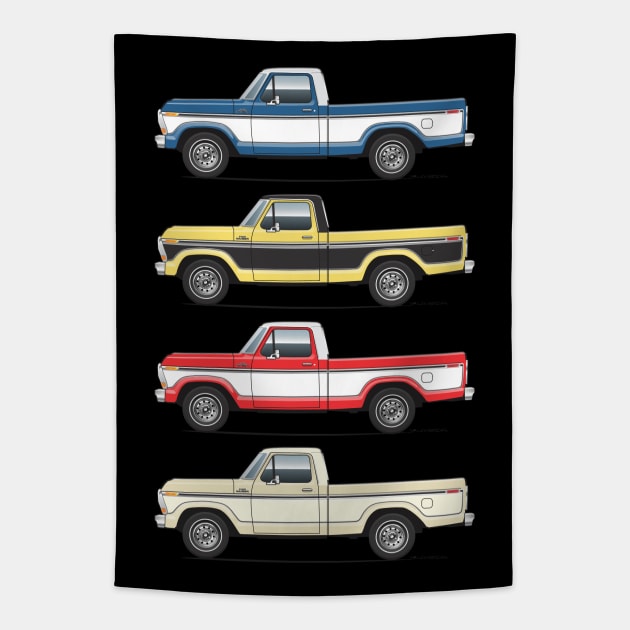 pickup trucks Tapestry by JRCustoms44