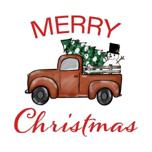 red christmas truck T-Shirt