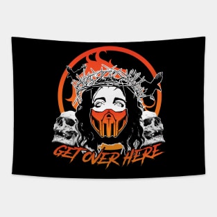 Scorpion Get Over Here Tapestry