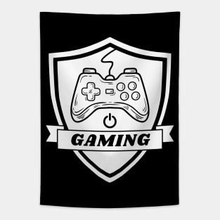 simple gaming emblem - gamer Tapestry