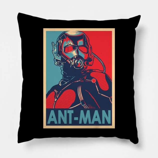 Ant-Man Pillow by dnacreativedesign