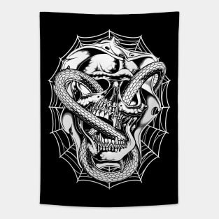 Ghost Skull Tapestry