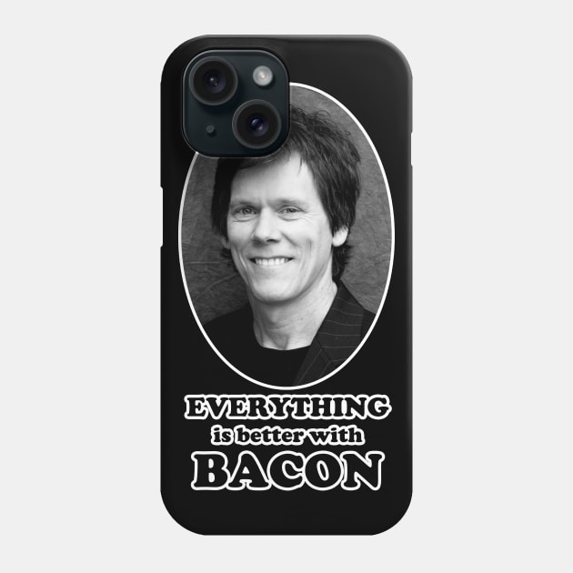 Better With Bacon Phone Case by BigOrangeShirtShop