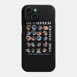 XXXIII Jogos Olímpicos France 2024 Phone Case