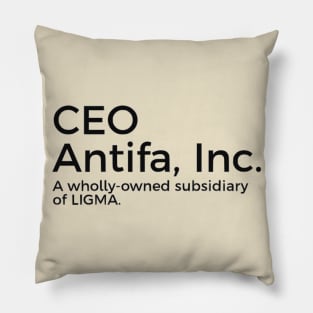 CEO of Antifa, Inc. Pillow