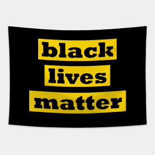 Black Power (Yellow) Tapestry