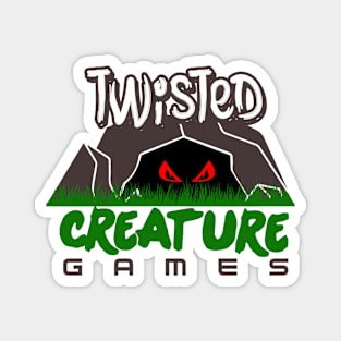 Twisted Creature Games logo Magnet