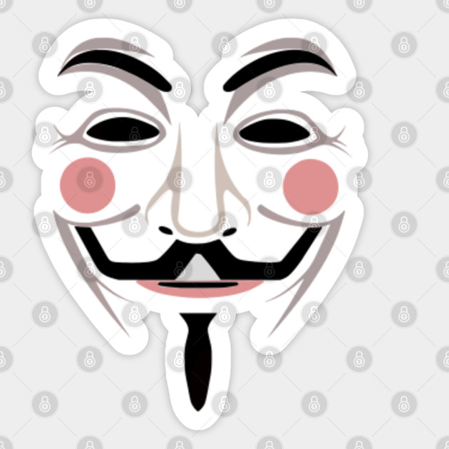 V For Vendetta V For Vendetta Sticker Teepublic