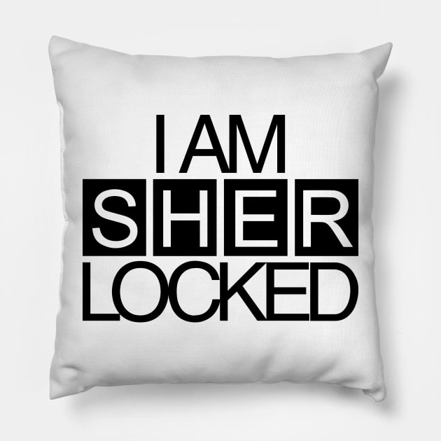 Sherlocked Pillow by peeeej