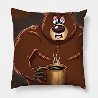 Bearly Awake Pillow