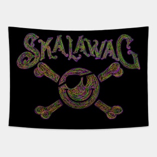 SKALAWAG multi-colored Tapestry