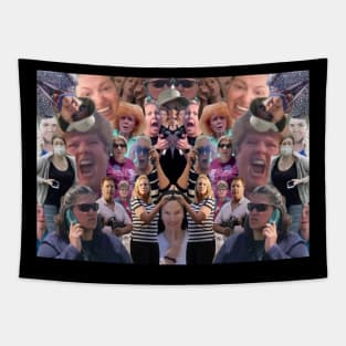 Karen Collage Tapestry