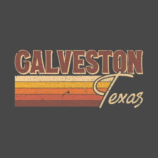 Retro Galveston Texas by dk08