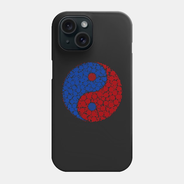 Yin Yang Phone Case by KyrgyzstanShop