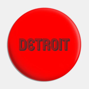 Detroit Pin