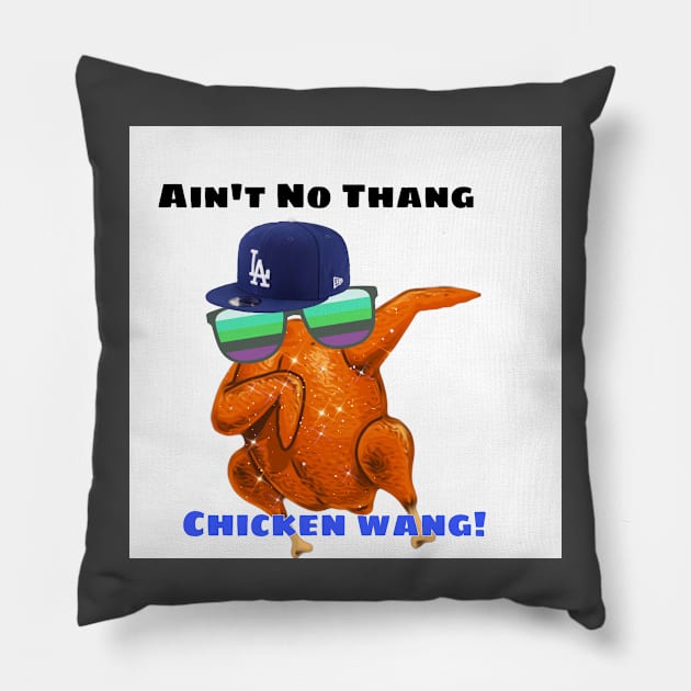 Chicken Wang Pillow by Jadenkai