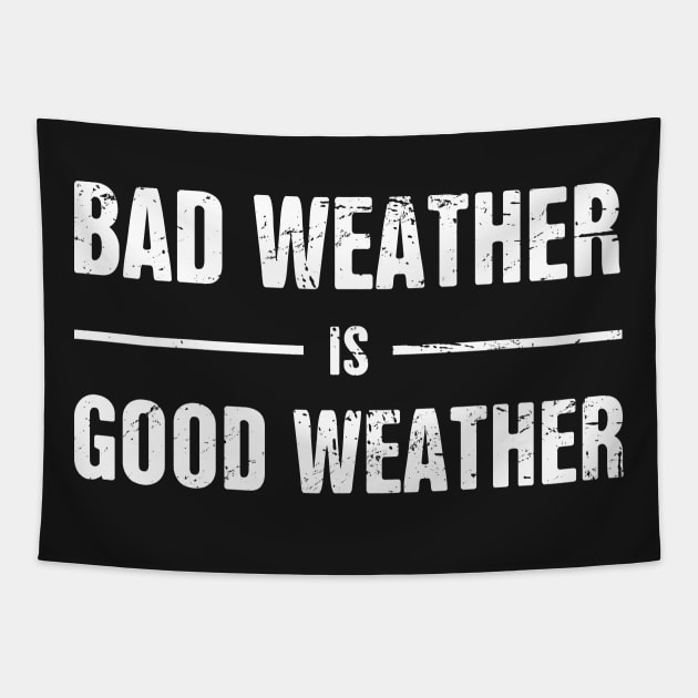 Bad Weather Is Good Weather | Storm Chaser Tapestry by MeatMan