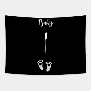 Matching Pregnancy Shirts Funny Beer Baby Belly Gift Tapestry