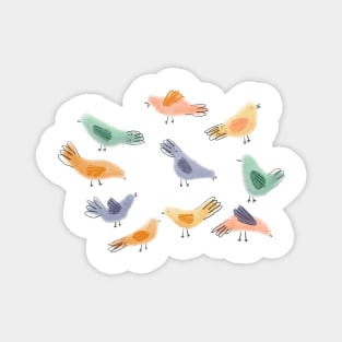 Pigeon Party Magnet