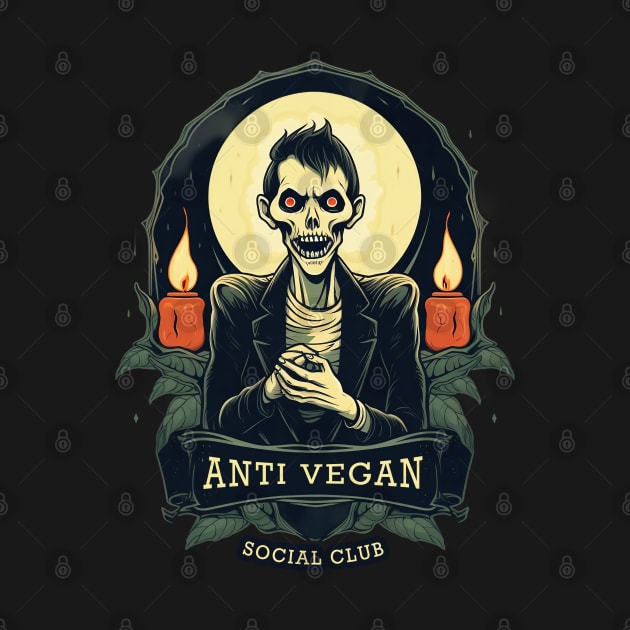 Anti Vegan Social Club by origato