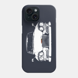 Humber Sceptre Mk1 1960s British classic car monoblock white Phone Case