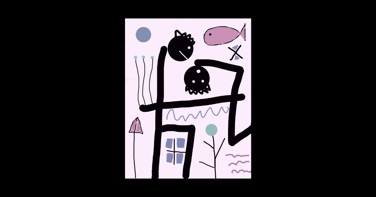 Kids Contemplating Objects Stick Figure - Stick Figure - Sticker ...