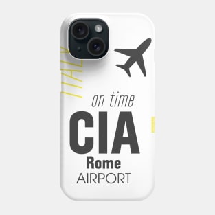 CIA Rome airport Phone Case