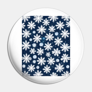 Snowflakes Pin