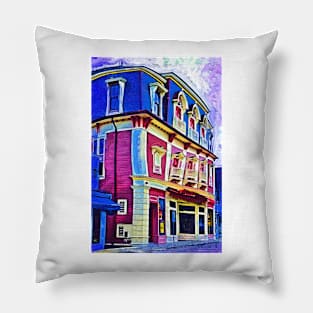 Abstract Urban Pillow