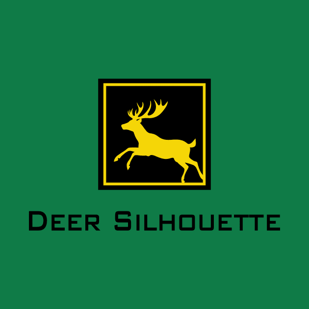 Deer Silhouette by These Are Shirts