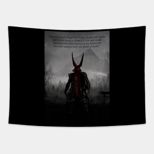 Samurai x bushido Tapestry