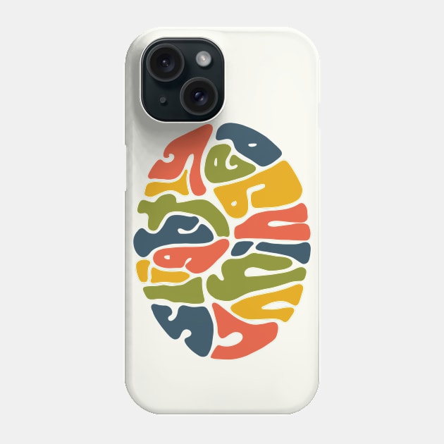 Slightly Unhinged Word Art Phone Case by Slightly Unhinged