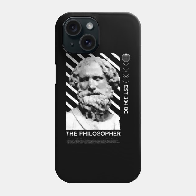 Aristotle Phone Case by WPAP46