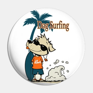 Dog surf 96007 Pin