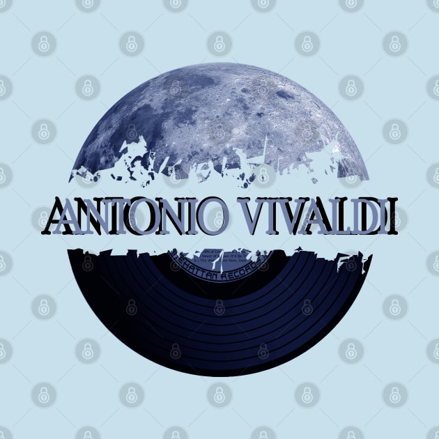 Antonio Vivaldi blue moon vinyl by hany moon
