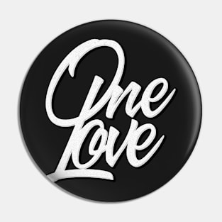 One Love Reggae Pin